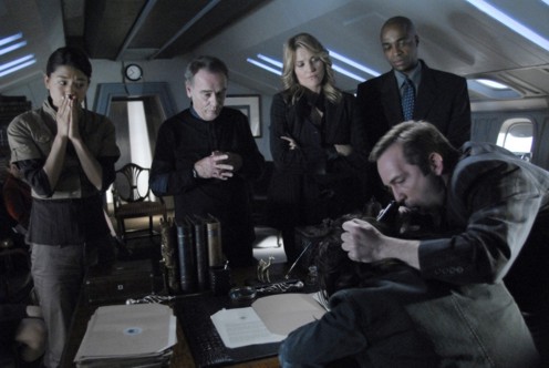 Almost feeling a bit sorry for Gaius Baltar…