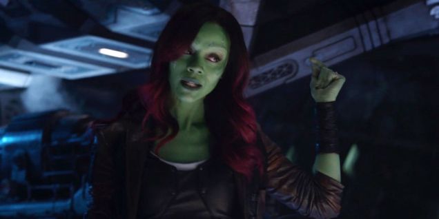 Gamora in Infinity War